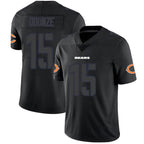 MWATKINS C.Bears #15 Rome Odunze Player Legend Limited Black Game Stitched Jerseys