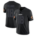 MWATKINS C.Bears #18 Caleb Williams Player Black Impact Limited Game Stitched Jerseys