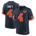 MWATKINS C.Bears #4 D'Andre Swift Navy 2026 Rivalries Collection Game Stitched Jerseys