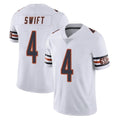 MWATKINS C.Bears #4 D'Andre Swift Player White Vapor Untouchable Limited Home Game Stitched Jerseys