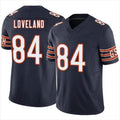 MWATKINS C.Bears #84 Colston Loveland Player F.U.S.E. Limited Navy Game Stitched Jerseys