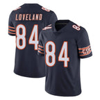 MWATKINS C.Bears #84 Colston Loveland Player Navy Vapor Untouchable Limited Home Game Stitched Jerseys