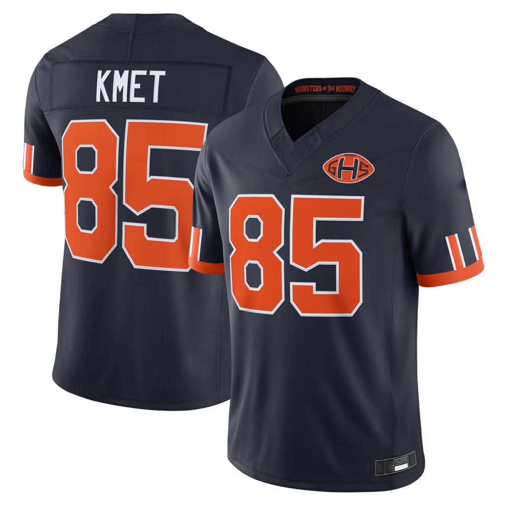 MWATKINS C.Bears #85 Cole Kmet Navy 2026 Rivalries Collection Limited Stitched Jerseys