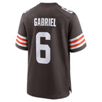 C.Browns #6 Dillon Gabriel Brown Team Game Stitched Football Jerseys