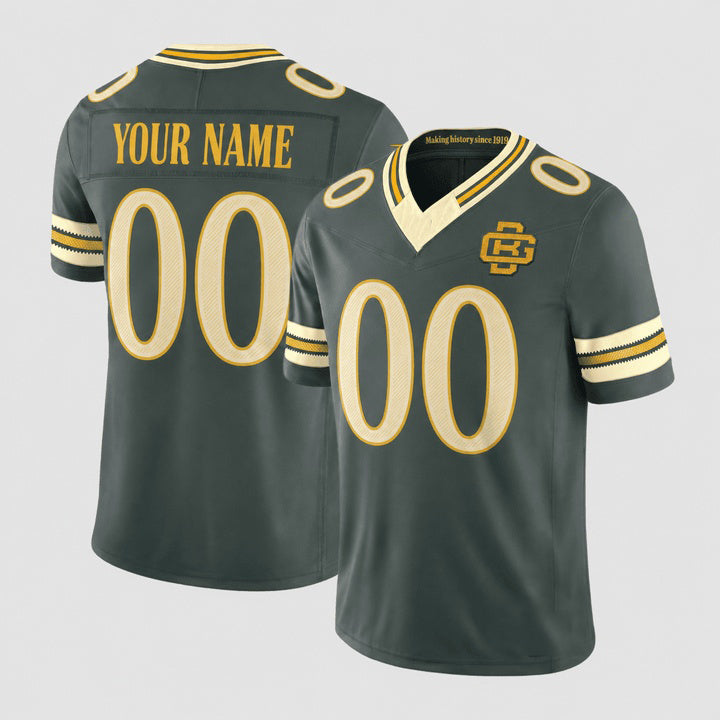 Custom GB.Packers Green Rivalries Jersey - All Stitched Jersey MWATKINS
