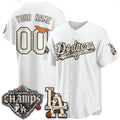 Custom Los Angeles Dodgers White Halloween 2026 Baseball jersey MWATKINS