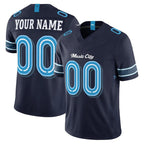 Custom T.Titans Navy 2026 Rivalries Vapor Limited Jersey - All Stitched Jersey MWATKINS