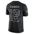 D.Cowboys #12 Roger Staubach Black 2026 Salute to Service Retired Player Stitched Limited Football jersey MWATKINS