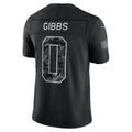D.Lions #0 Jahmyr Gibbs Black 2026 Salute to Service Stitched Limited Football jersey MWATKINS