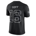 D.Lions #16 Jared Goff Black 2026 Salute to Service Stitched Limited Football jersey MWATKINS