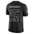 KC.Chiefs #15 Patrick Mahomes Black 2026 Salute to Service Stitched Limited Football jersey MWATKINS