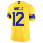 LA.Rams #12 Puka Nacua Classic Sol Vapor F.U.S.E. Stitched Limited Limited Jersey MWATKINS