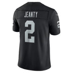 LV.Raiders #2 Ashton Jeanty Black Team Vapor F.U.S.E. Limited Stitched Football Jerseys