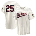 Minnesota Twins #25 Byron Buxton Cream 2026 Field of Dreams Stadium Stitched Baseball Jerseys