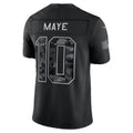 NE.Patriots #10 Drake Maye Black 2026 Salute to Service Stitched Limited Football jersey MWATKINS