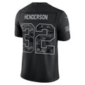 NE.Patriots #32 TreVeyon Henderson Black 2026 Salute to Service Stitched Limited Football jersey MWATKINS