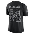 NY.Giants #44 Cam Skattebo Black 2026 Salute to Service Stitched Limited Football jersey MWATKINS