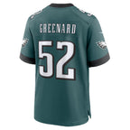 P.Eagles #52 Jonathan Greenard Midnight Green Team Game Jersey MWATKINS