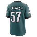 P.Eagles #57 A.J. Epenesa Midnight Green Team Game Jersey MWATKINS