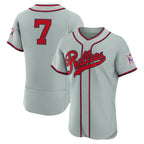 Philadelphia Phillies #7 Trea Turner Gray 2026 Field of Dreams Authentic Stitched Baseball Jerseys