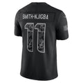 S.Seahawks #11 Jaxon Smith-Njigba Black 2026 Salute to Service Stitched Limited Football jersey MWATKINS