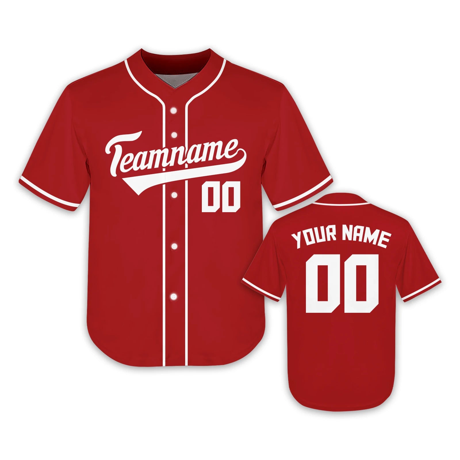 Custom Kids Baseball Jersey Personalized Plain Baseball Uniform with Printed Name Number Baseball Team Shirt Youth Fans Gift