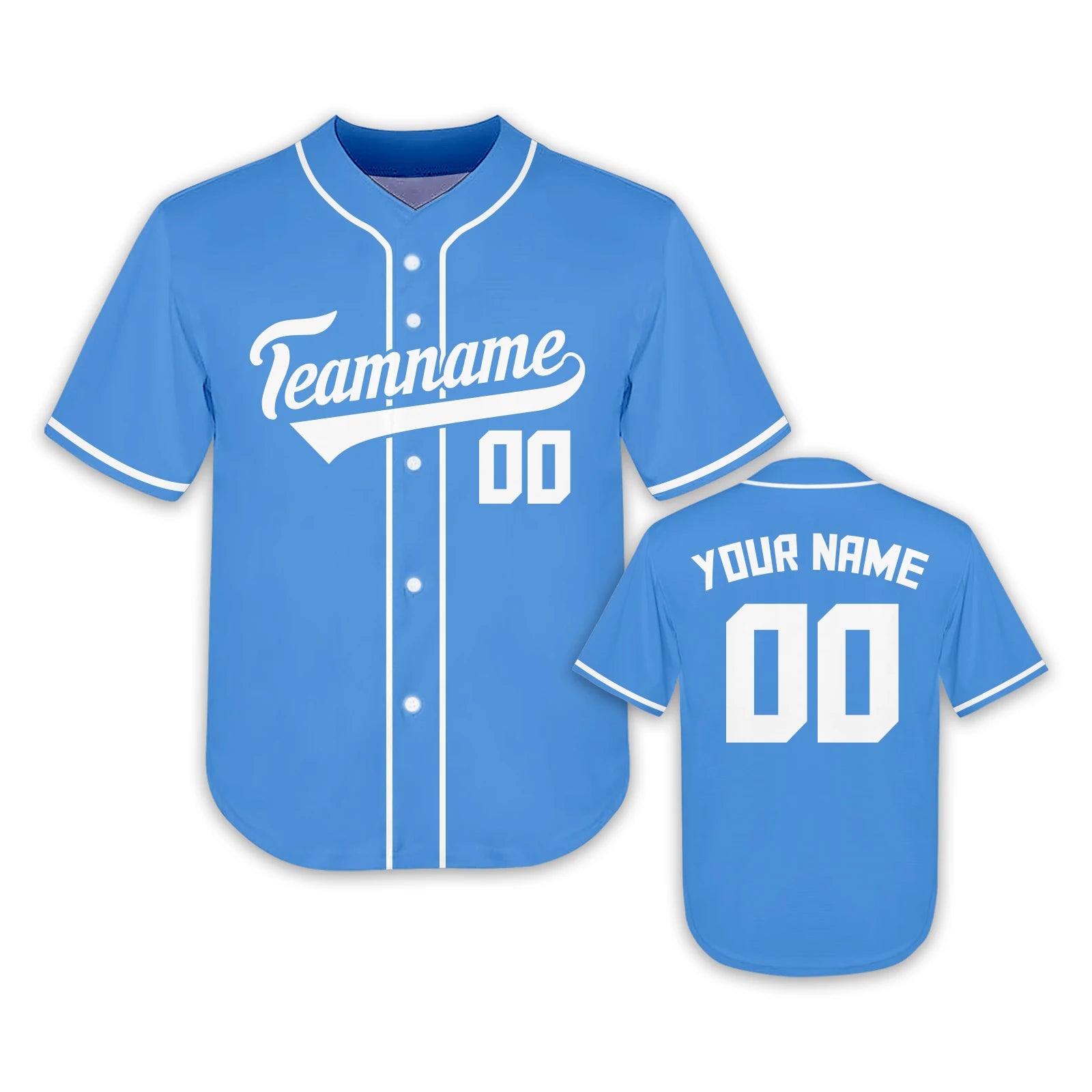 Custom Kids Baseball Jersey Personalized Plain Baseball Uniform with Printed Name Number Baseball Team Shirt Youth Fans Gift