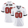 Custom Red American Football Jersey Shirt for Men Women Youth Kids Personalized Printed Team Name Number Football Top