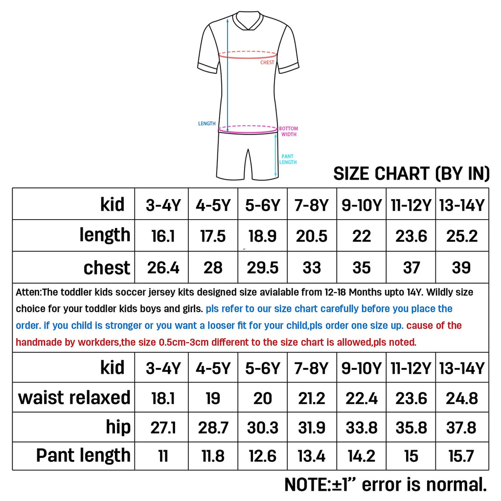 Custom Kids Tunisia Soccer Jersey Set Youth Football Uniform Personalized Name Number National Team Training Kit for Boys Girls