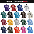 Custom Baseball Jersey for Kids Youth Plain Personalized Baseball Uniform with Printed Team Name Number Baseball Shirt Fans Gift