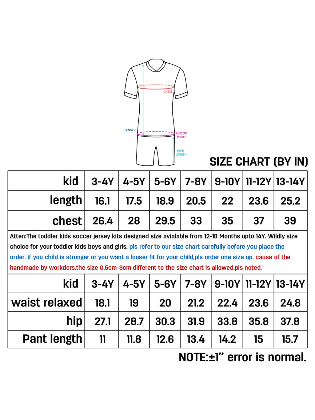 Custom Kids Soccer Jersey Shorts Germany Football Set with Personalized Name and Number School Team Club Training Jerseys