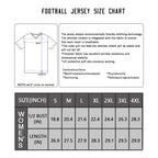 Custom American Football Jersey Personalized Printed Team Name Number Training Uniform Blue Gray Fans Gift for Adults Kids
