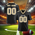 Custom American Football Jersey White Personalized Football Shirt with Team Name Number Football Fans Gfit for Adults Kids