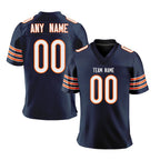Custom American Football Jersey White Personalized Football Shirt with Printed Team Name Number Football Fans Gift for Adult Kid