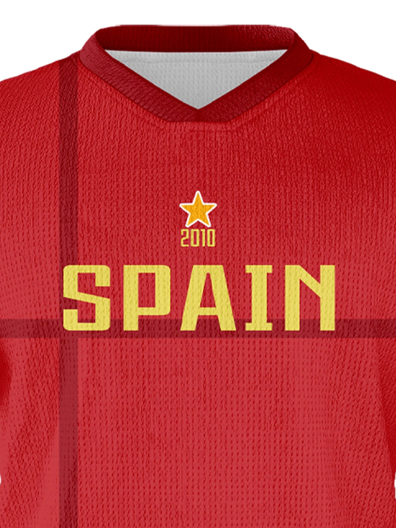 Spain Custom Soccer Jersey Sets Football Kit Kids Training Outfit Club Personalized Name Number Soccer Uniform for Boys ï¼?Girls