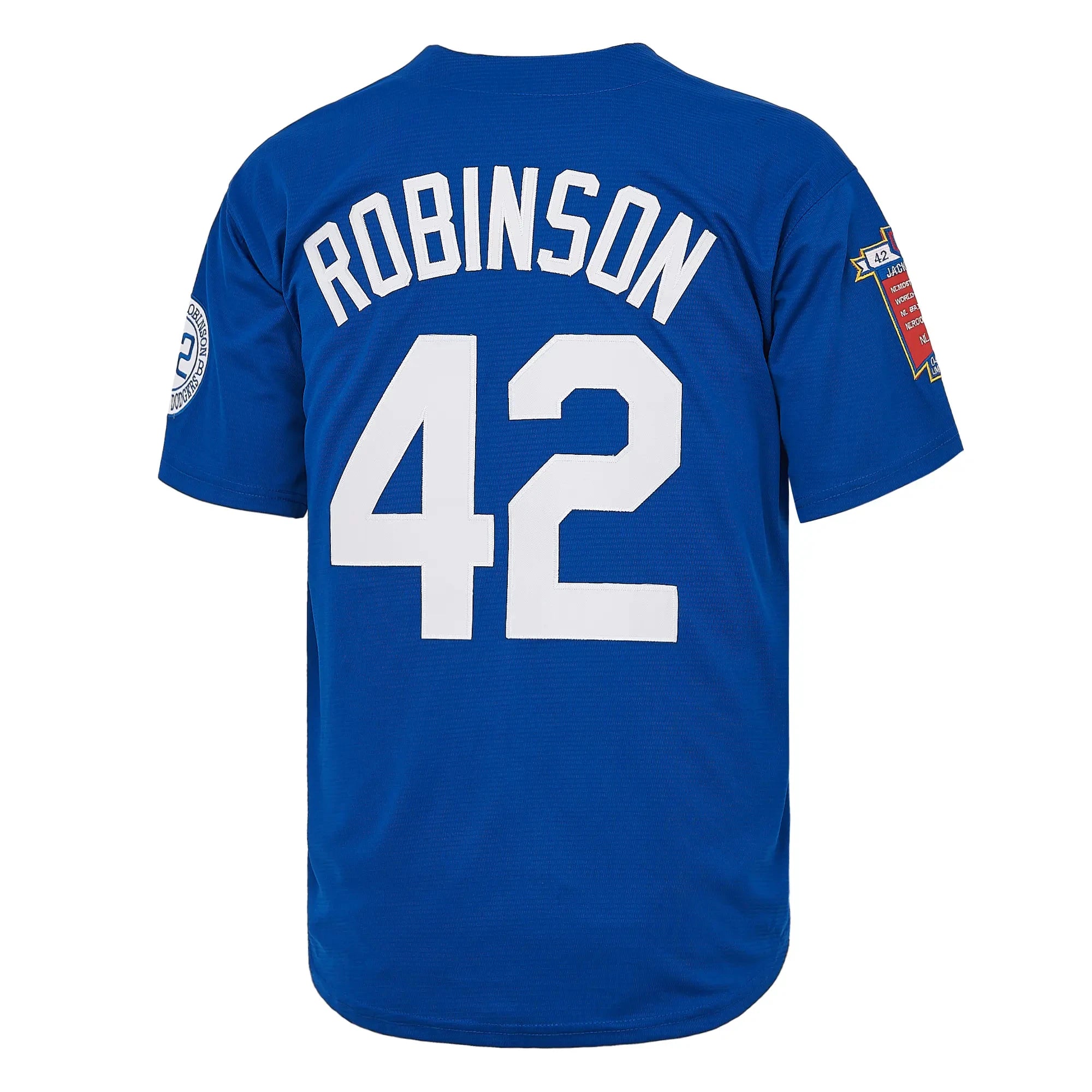 SEASONMARK 2026 Men's Royal Blue Legend 3D Printed Vintage Baseball Jersey Hip Hop 42 Vintage Style Streetwear