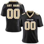 Custom American Football Jersey White Personalized Football Shirt with Team Name Number Football Fans Gfit for Adults Kids