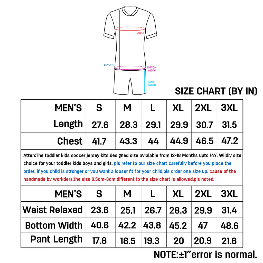Kids Portugal Soccer Jersey Customizable Name Number Football Kit Team Club Uniforms Boys Girls Children Soccer Gifts 3-14Y