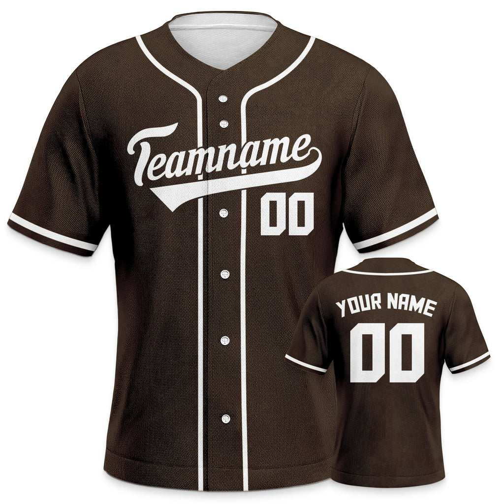 Custom Baseball Jersey for Men Plain Personalized Baseball Shirt with Printed Team Name Number Baseball Team Uniform Fans Gifts