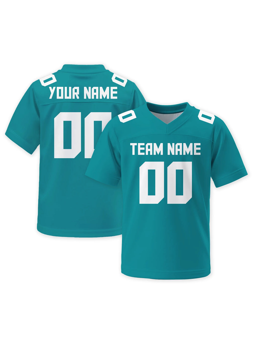 Custom Men's American Football Jersey Personalized Name Number Solid Color Football Team Uniform Sports Jersey