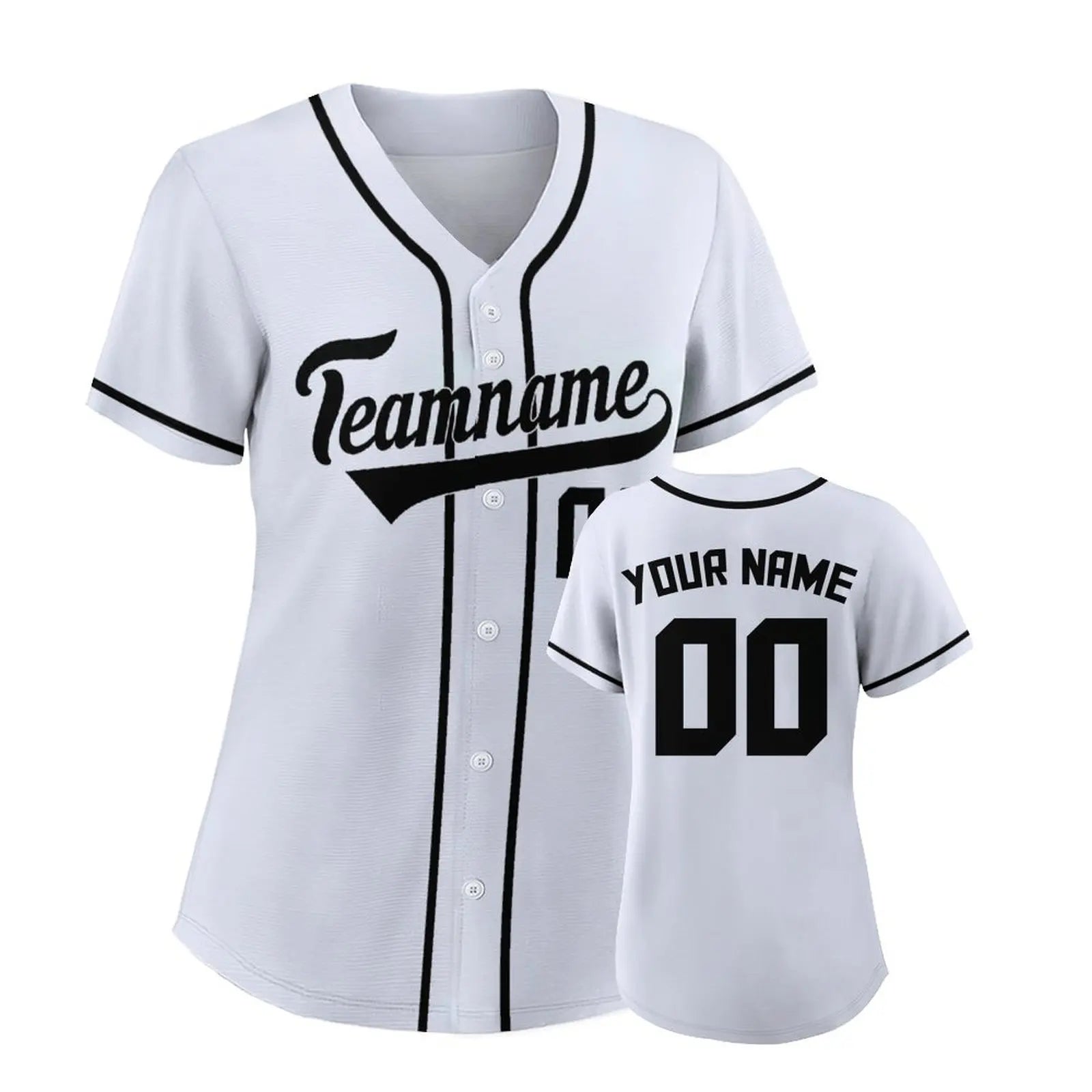 Custom Baseball Jersey for Women Personalized Baseball Shirt with Printed Name Number Team Uniform Baseball Lover Gifts