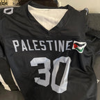 Custom American Football Jersey Black Personalized Football Shirt with Team Name Number for Adult Kids Sports Fans