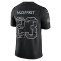 SF.49ers #23 Christian McCaffrey Black 2026 Salute to Service Stitched Limited Football jersey MWATKINS