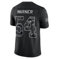 SF.49ers #54 Fred Warner Black 2026 Salute to Service Stitched Limited Football jersey MWATKINS