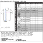 Custom Baseball Jersey for Women Fans Plain Personalized Baseball Shirt with Printed Team Name Number Baseball Team Uniform