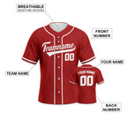 Custom Baseball Jersey for Kids Youth Plain Personalized Baseball Uniform with Printed Team Name Number Baseball Shirt Fans Gift