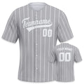 Men's Custom Baseball Jersey Solid Pinstripe Personalized Name Number Printing Fans Gift Baseball Team Shirt for Sportswear