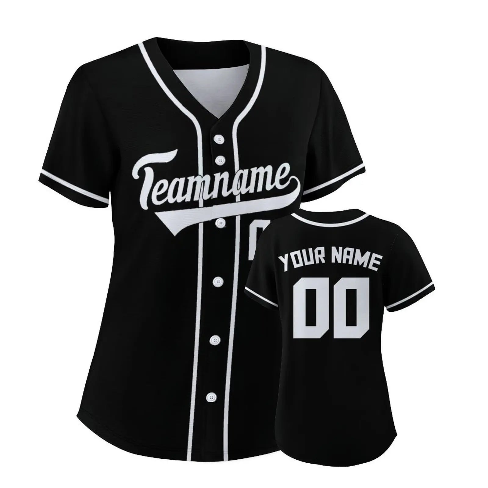 Custom Baseball Jersey for Women Personalized Baseball Shirt with Printed Name Number Team Uniform Baseball Lover Gifts