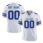 Custom American Football Jersey with Name Number, Personalized Navy Team Jersey Shirt, Sports Gift for Players, Fans, Men & Kids