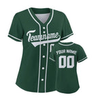 Custom Baseball Jersey for Women Personalized Baseball Shirt with Printed Name Number Team Uniform Baseball Lover Gifts